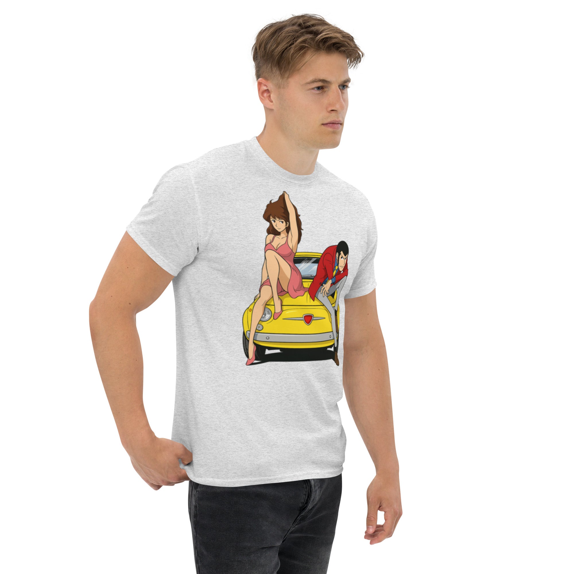 Foto di - T-shirt Stampata Unisex – 100% Cotone – Stile Streetwear e Confortevole – Simil Cartoon L-DTG-Biiply