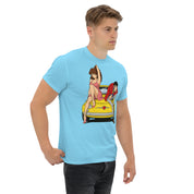 Foto di - T-shirt Stampata Unisex – 100% Cotone – Stile Streetwear e Confortevole – Simil Cartoon L-DTG-Biiply