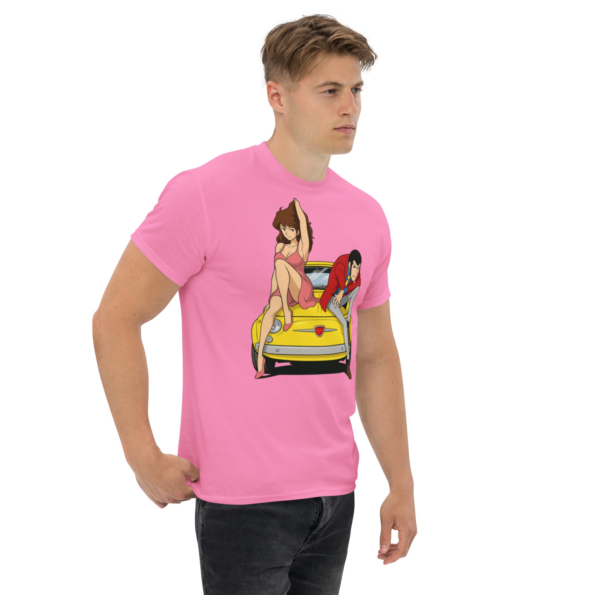 Foto di - T-shirt Stampata Unisex – 100% Cotone – Stile Streetwear e Confortevole – Simil Cartoon L-DTG-Biiply