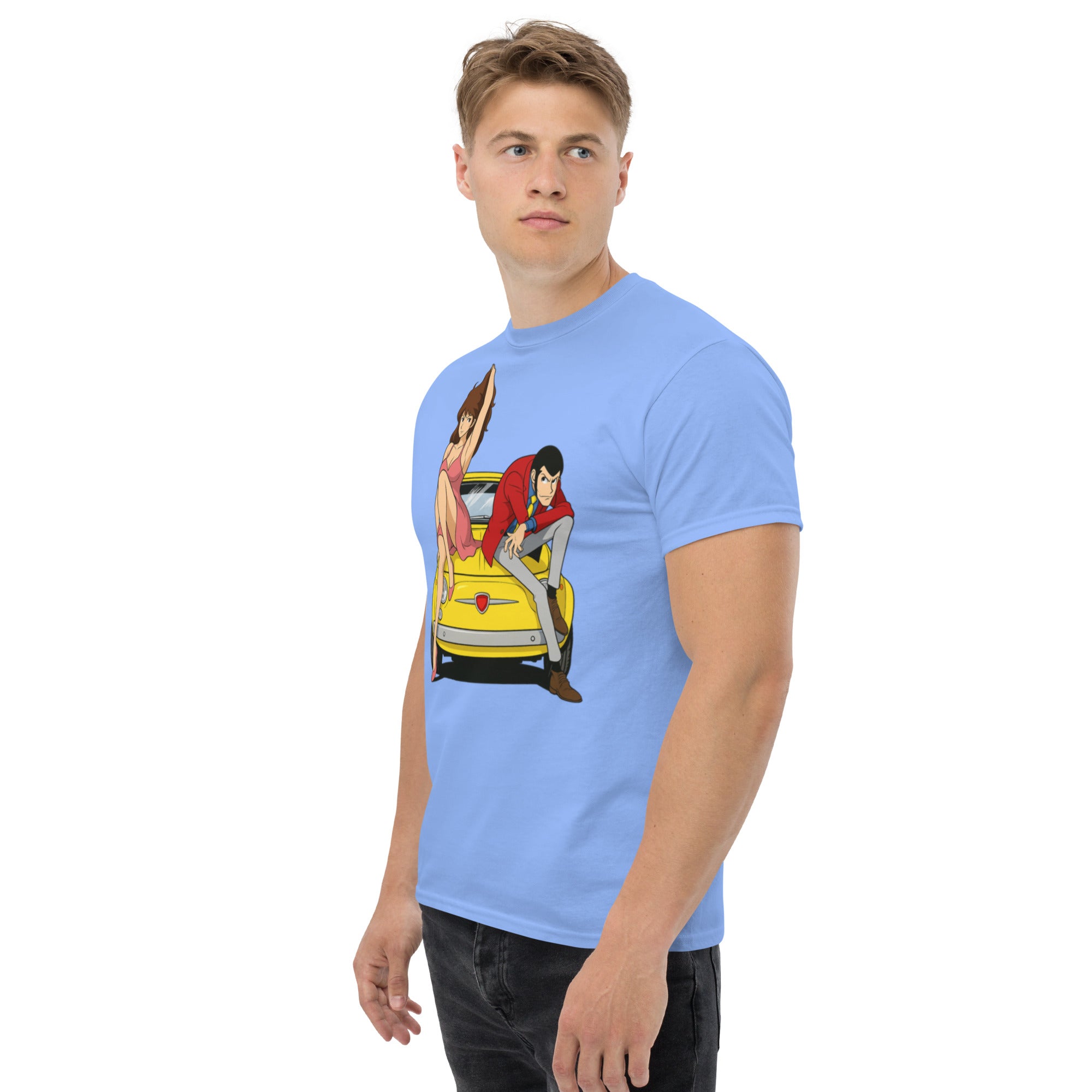 Foto di - T-shirt Stampata Unisex – 100% Cotone – Stile Streetwear e Confortevole – Simil Cartoon L-DTG-Biiply