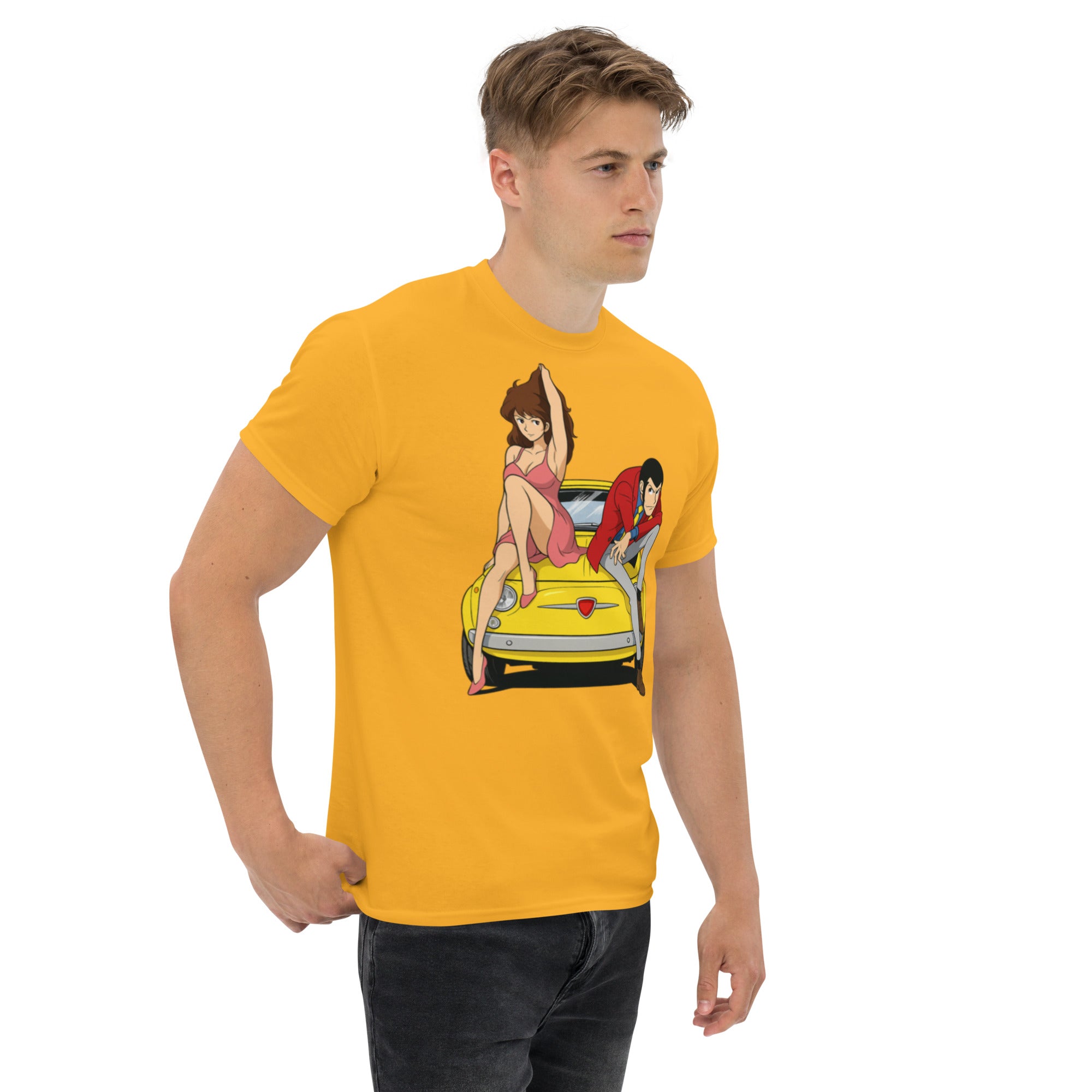 Foto di - T-shirt Stampata Unisex – 100% Cotone – Stile Streetwear e Confortevole – Simil Cartoon L-DTG-Biiply