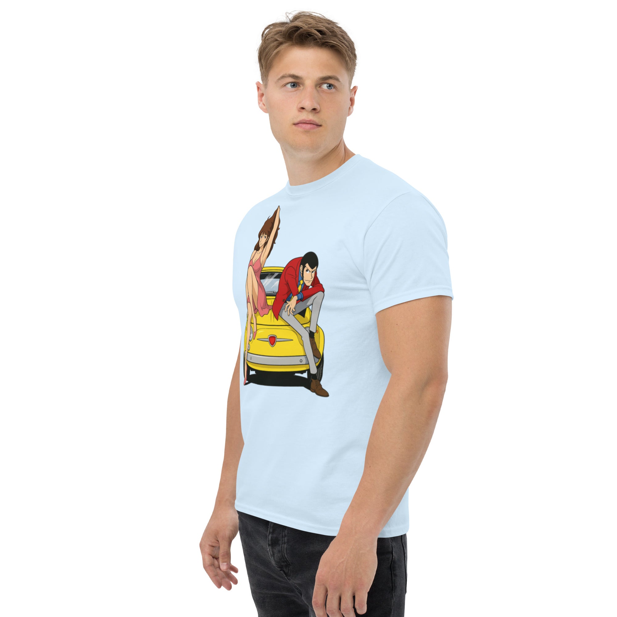 Foto di - T-shirt Stampata Unisex – 100% Cotone – Stile Streetwear e Confortevole – Simil Cartoon L-DTG-Biiply