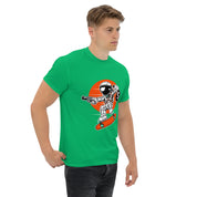 Foto di - T-shirt Stampata Unisex – 100% Cotone – Stile Streetwear e Confortevole – Skater thief-DTG-Biiply