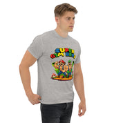 Foto di - T-shirt Stampata Unisex – 100% Cotone – Stile Streetwear e Confortevole – Super Gym Bros-DTG-Biiply