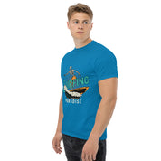 Foto di - T-shirt Stampata Unisex – 100% Cotone – Stile Streetwear e Confortevole – Surfing Paradise-DTG-Biiply