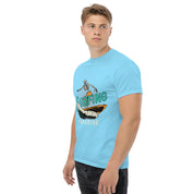 Foto di - T-shirt Stampata Unisex – 100% Cotone – Stile Streetwear e Confortevole – Surfing Paradise-DTG-Biiply