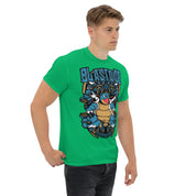 Foto di - T-shirt Stampata Unisex – 100% Cotone – Stile Streetwear e Confortevole – Tartaruga D'acqua Evoluta-DTG-Biiply