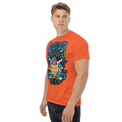 Foto di - T-shirt Stampata Unisex – 100% Cotone – Stile Streetwear e Confortevole – Tartaruga D'acqua Evoluta-DTG-Biiply