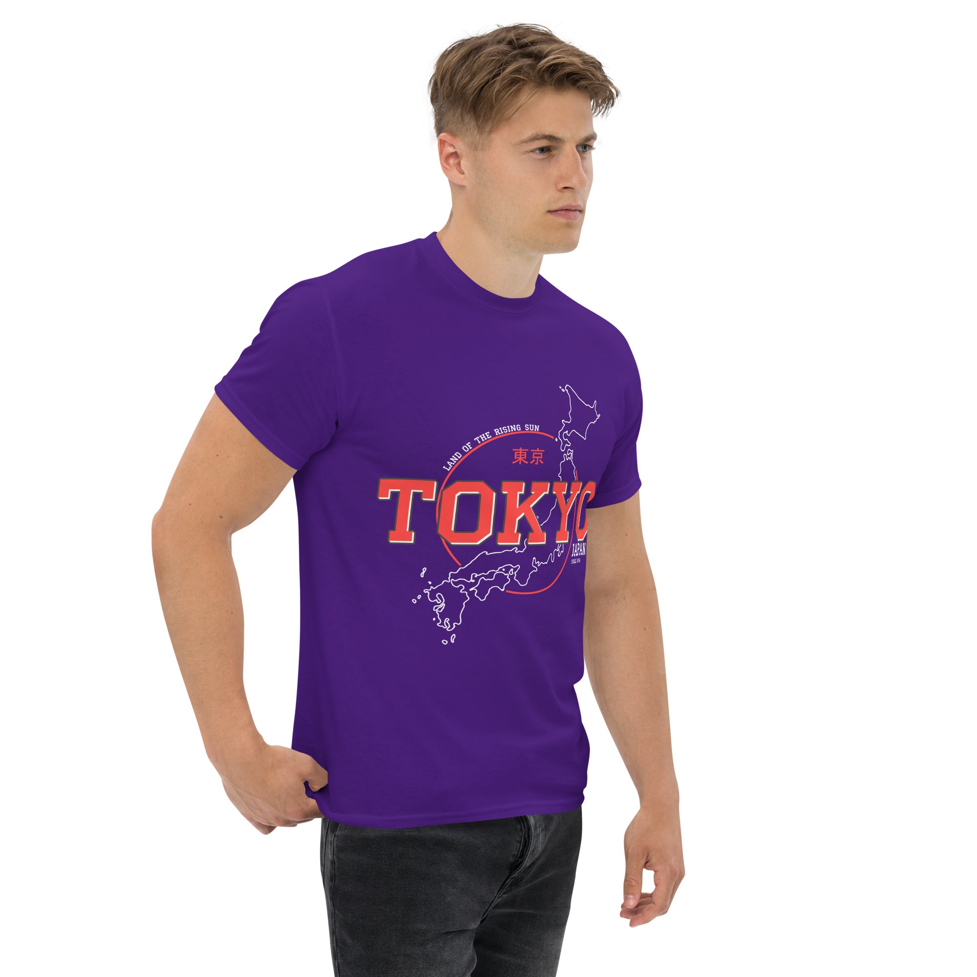 Foto di - T-shirt Stampata Unisex – 100% Cotone – Stile Streetwear e Confortevole – Tokyo-DTG-Biiply
