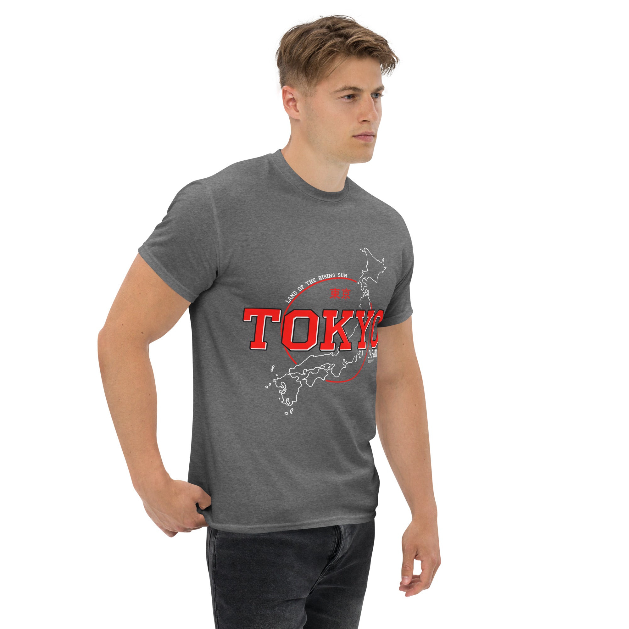 Foto di - T-shirt Stampata Unisex – 100% Cotone – Stile Streetwear e Confortevole – Tokyo-DTG-Biiply