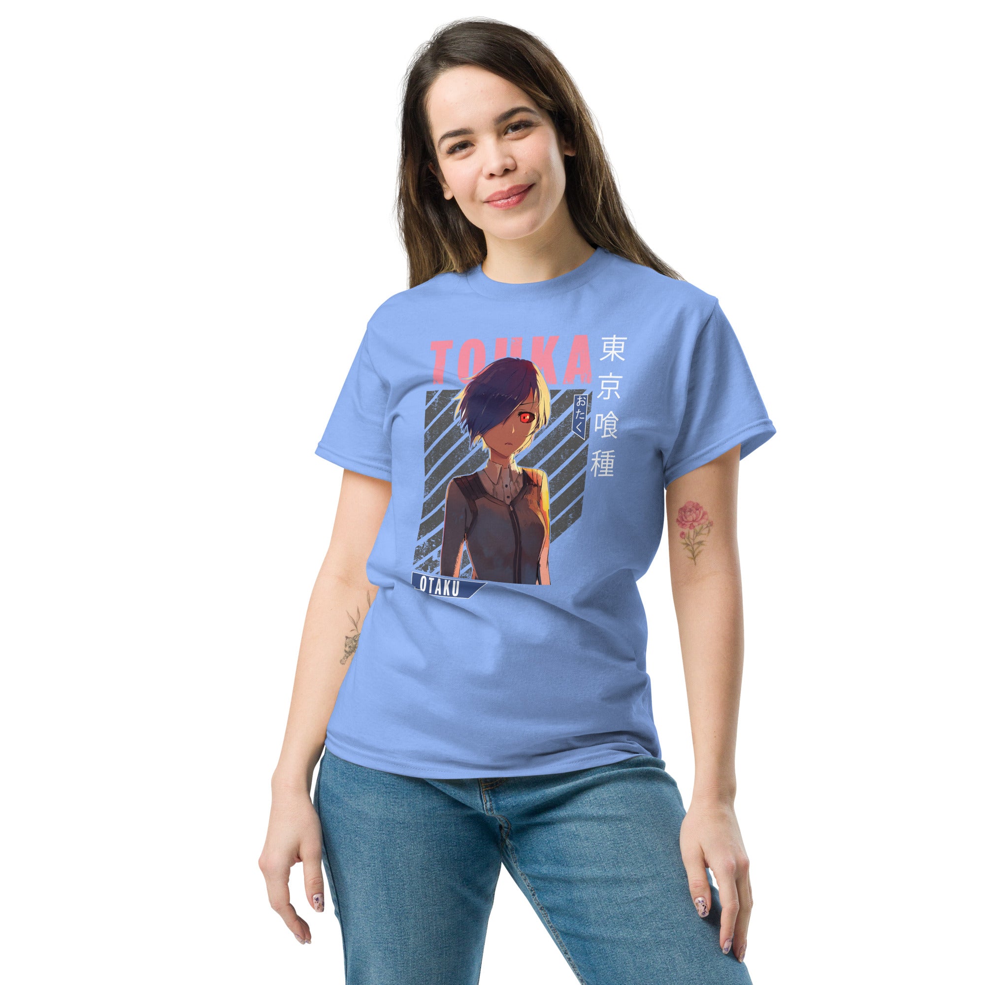 Foto di - T-shirt Stampata Unisex – 100% Cotone – Stile Streetwear e Confortevole – Touka-DTG-Biiply