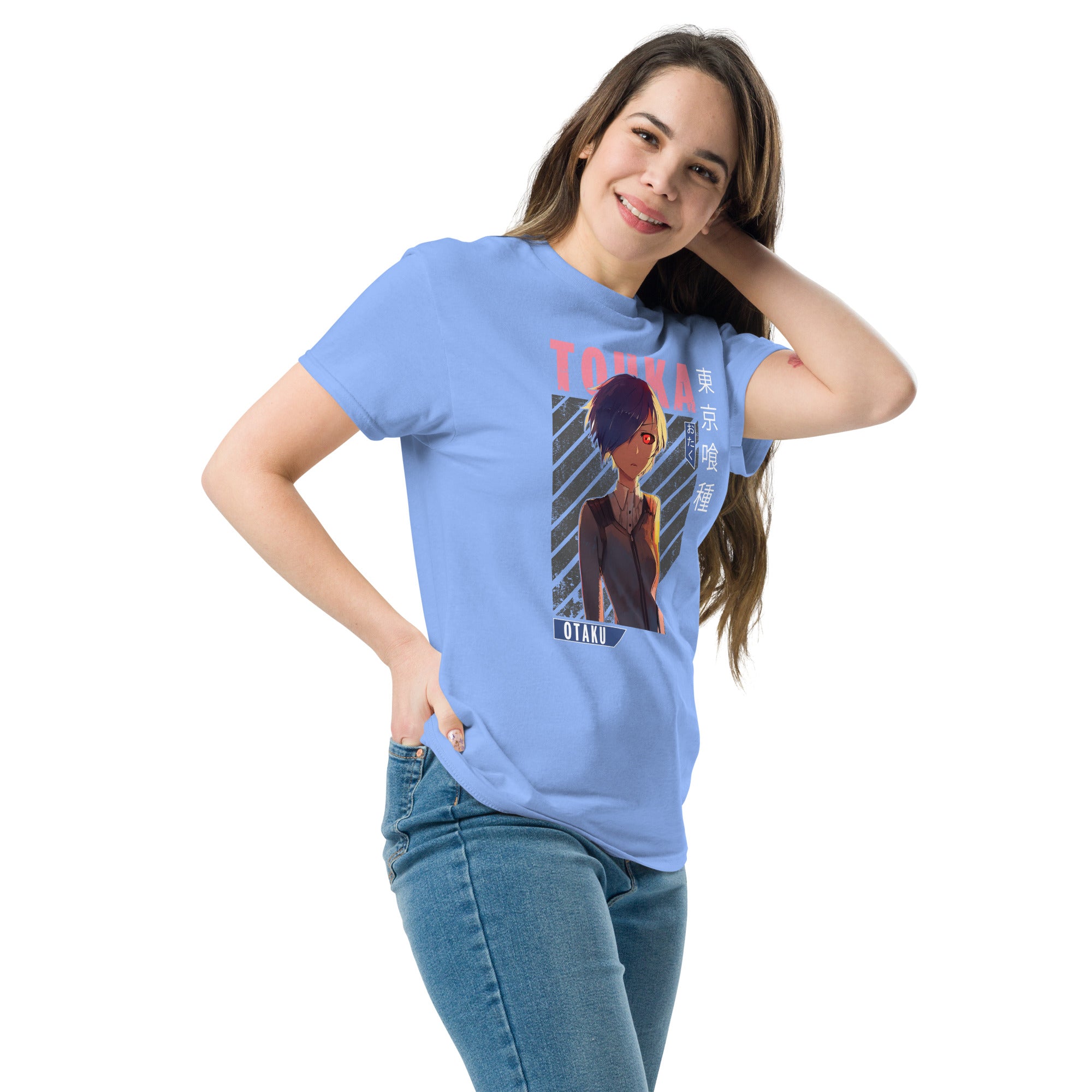 Foto di - T-shirt Stampata Unisex – 100% Cotone – Stile Streetwear e Confortevole – Touka-DTG-Biiply