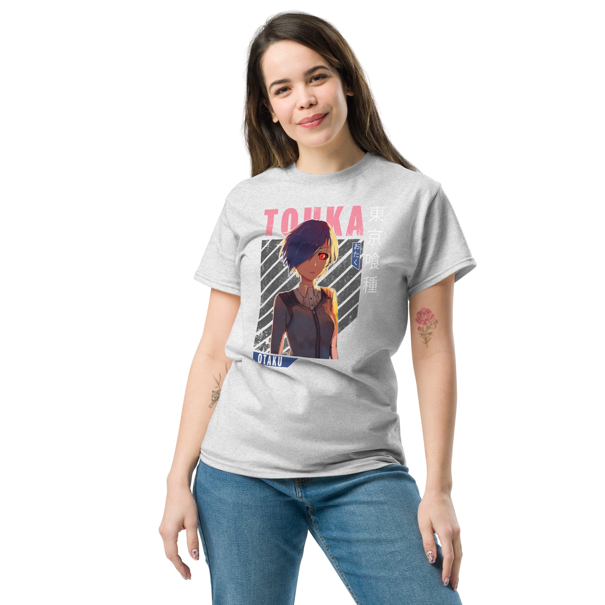 Foto di - T-shirt Stampata Unisex – 100% Cotone – Stile Streetwear e Confortevole – Touka-DTG-Biiply
