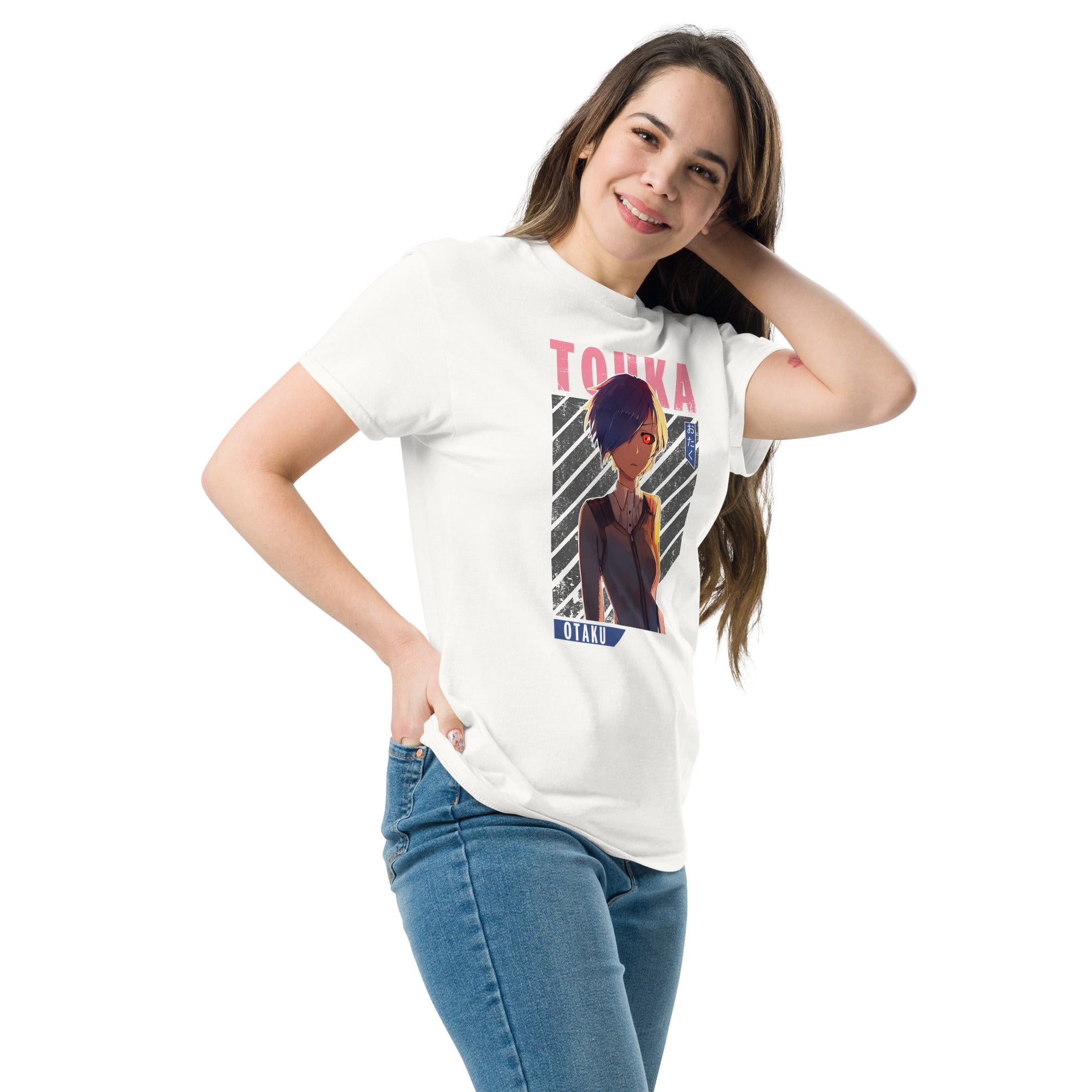 Foto di - T-shirt Stampata Unisex – 100% Cotone – Stile Streetwear e Confortevole – Touka-DTG-Biiply