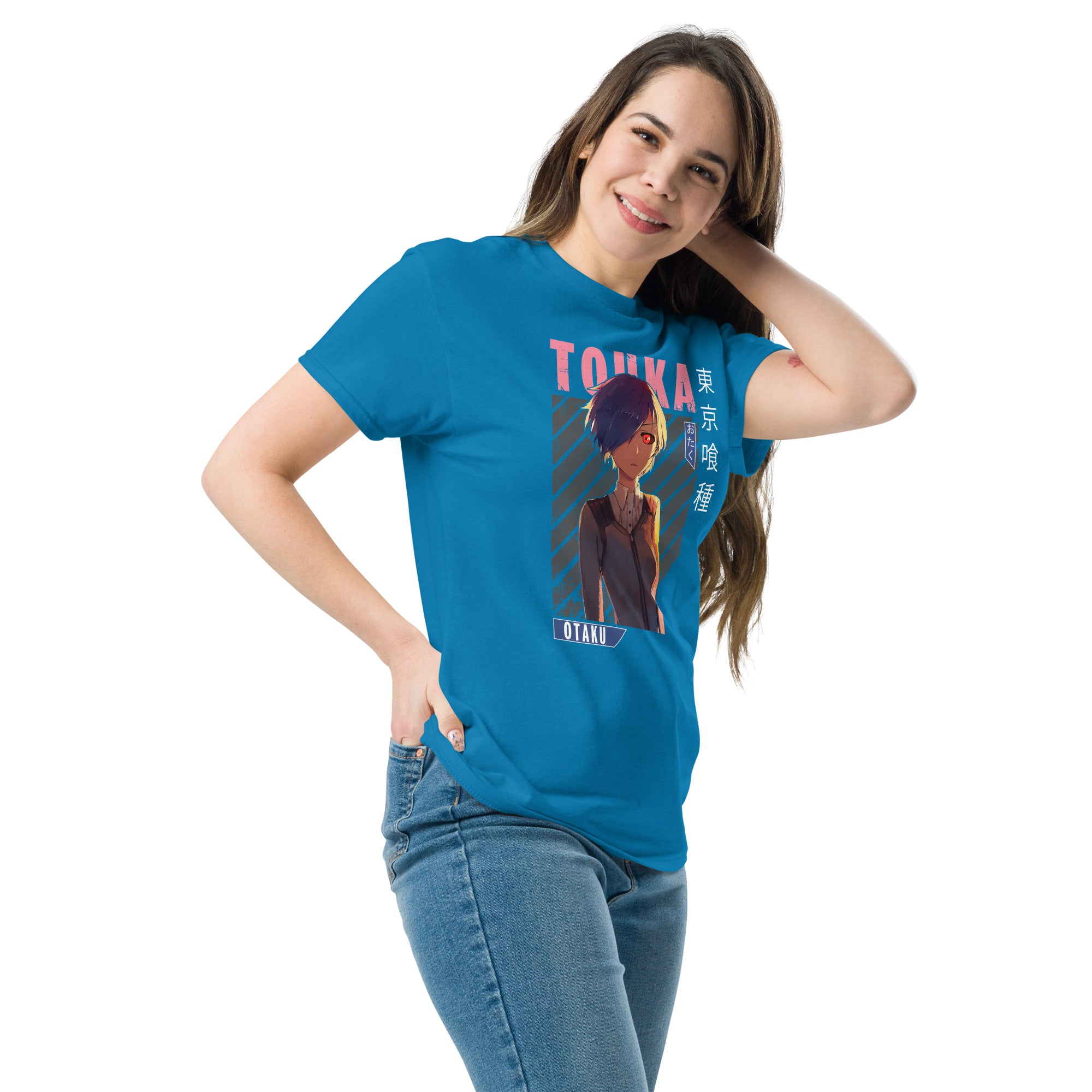 Foto di - T-shirt Stampata Unisex – 100% Cotone – Stile Streetwear e Confortevole – Touka-DTG-Biiply