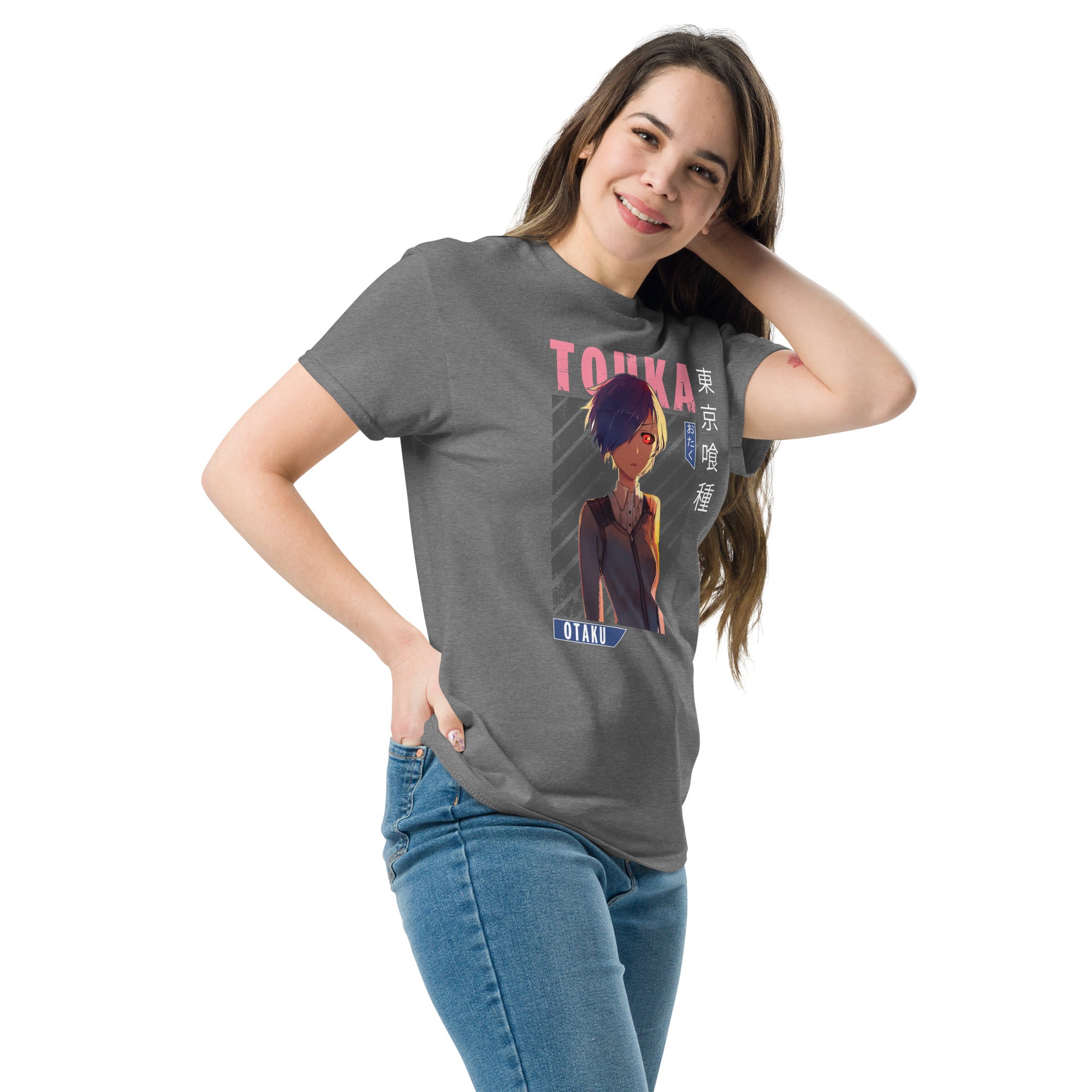 Foto di - T-shirt Stampata Unisex – 100% Cotone – Stile Streetwear e Confortevole – Touka-DTG-Biiply