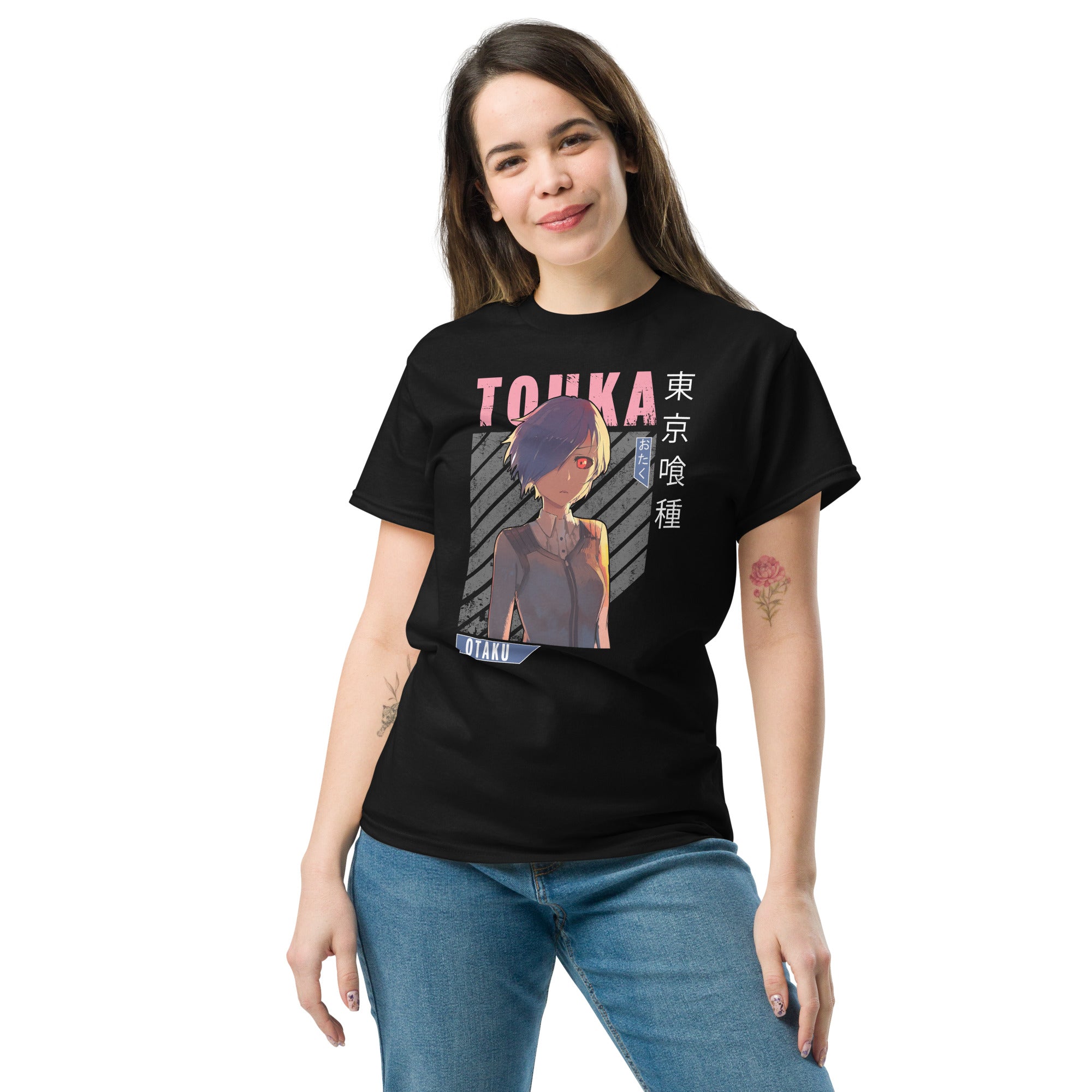 Foto di - T-shirt Stampata Unisex – 100% Cotone – Stile Streetwear e Confortevole – Touka-DTG-Biiply