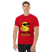 Foto di - T-shirt Stampata Unisex – 100% Cotone – Stile Streetwear e Confortevole – What The Duck-DTG-Biiply