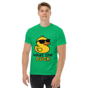 Foto di - T-shirt Stampata Unisex – 100% Cotone – Stile Streetwear e Confortevole – What The Duck-DTG-Biiply