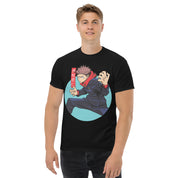 Foto di - T-shirt Stampata Unisex – 100% Cotone – Stile Streetwear e Confortevole – Yuji Itadori-DTG-Biiply