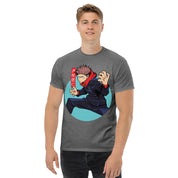 Foto di - T-shirt Stampata Unisex – 100% Cotone – Stile Streetwear e Confortevole – Yuji Itadori-DTG-Biiply