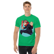 Foto di - T-shirt Stampata Unisex – 100% Cotone – Stile Streetwear e Confortevole – Yuji Itadori-DTG-Biiply