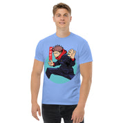 Foto di - T-shirt Stampata Unisex – 100% Cotone – Stile Streetwear e Confortevole – Yuji Itadori-DTG-Biiply