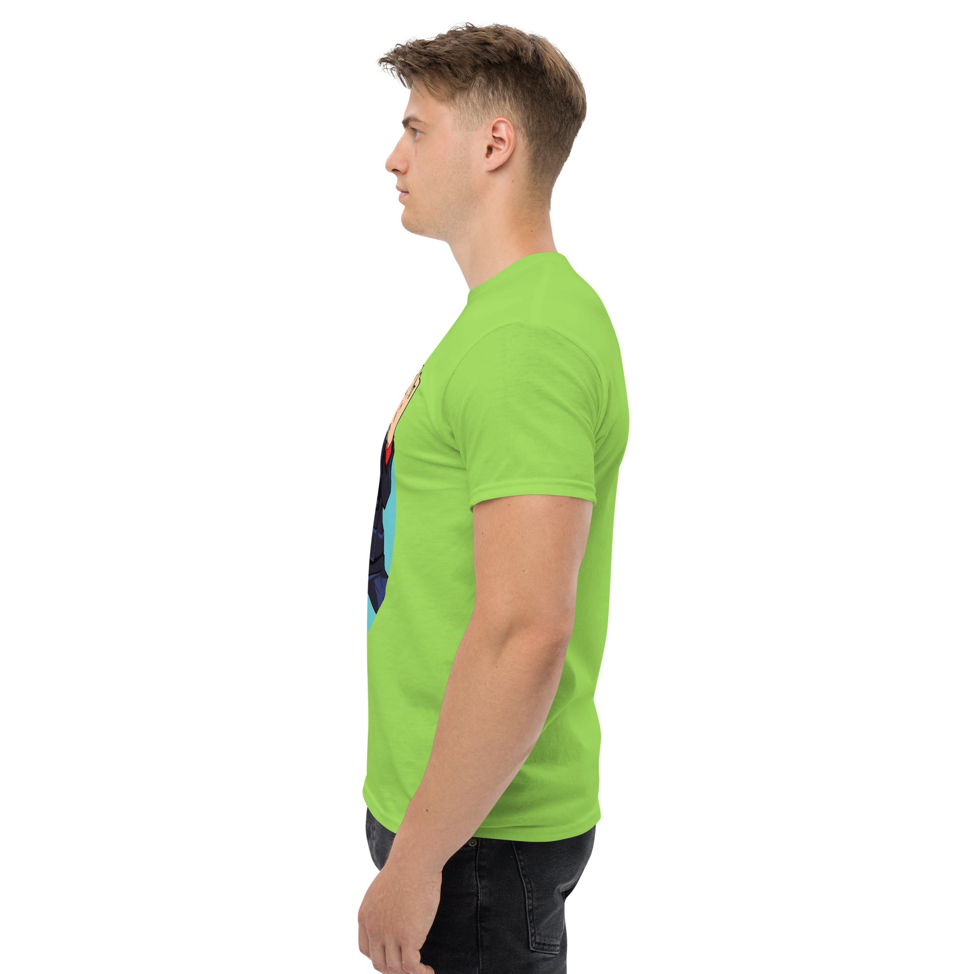 Foto di - T-shirt Stampata Unisex – 100% Cotone – Stile Streetwear e Confortevole – Yuji Itadori-DTG-Biiply