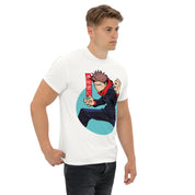 Foto di - T-shirt Stampata Unisex – 100% Cotone – Stile Streetwear e Confortevole – Yuji Itadori-DTG-Biiply