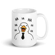 Foto di - Tazza in ceramica resistente stampata a colori adatta a microonde e lavastoviglie - Anatroccolo che ride-Casa-Biiply