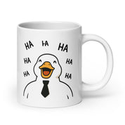 Foto di - Tazza in ceramica resistente stampata a colori adatta a microonde e lavastoviglie - Anatroccolo che ride-Casa-Biiply