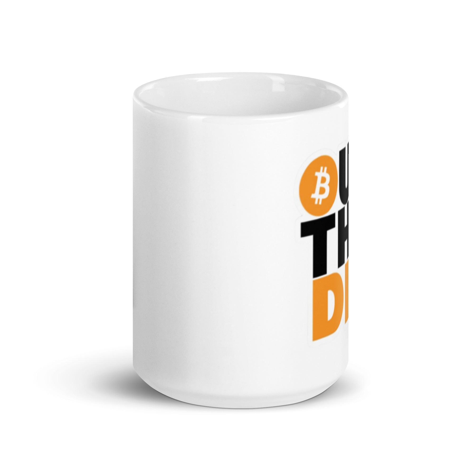 Foto di - Tazza in ceramica resistente stampata a colori adatta a microonde e lavastoviglie - Buy The Dip Bitcoin-Casa-Biiply