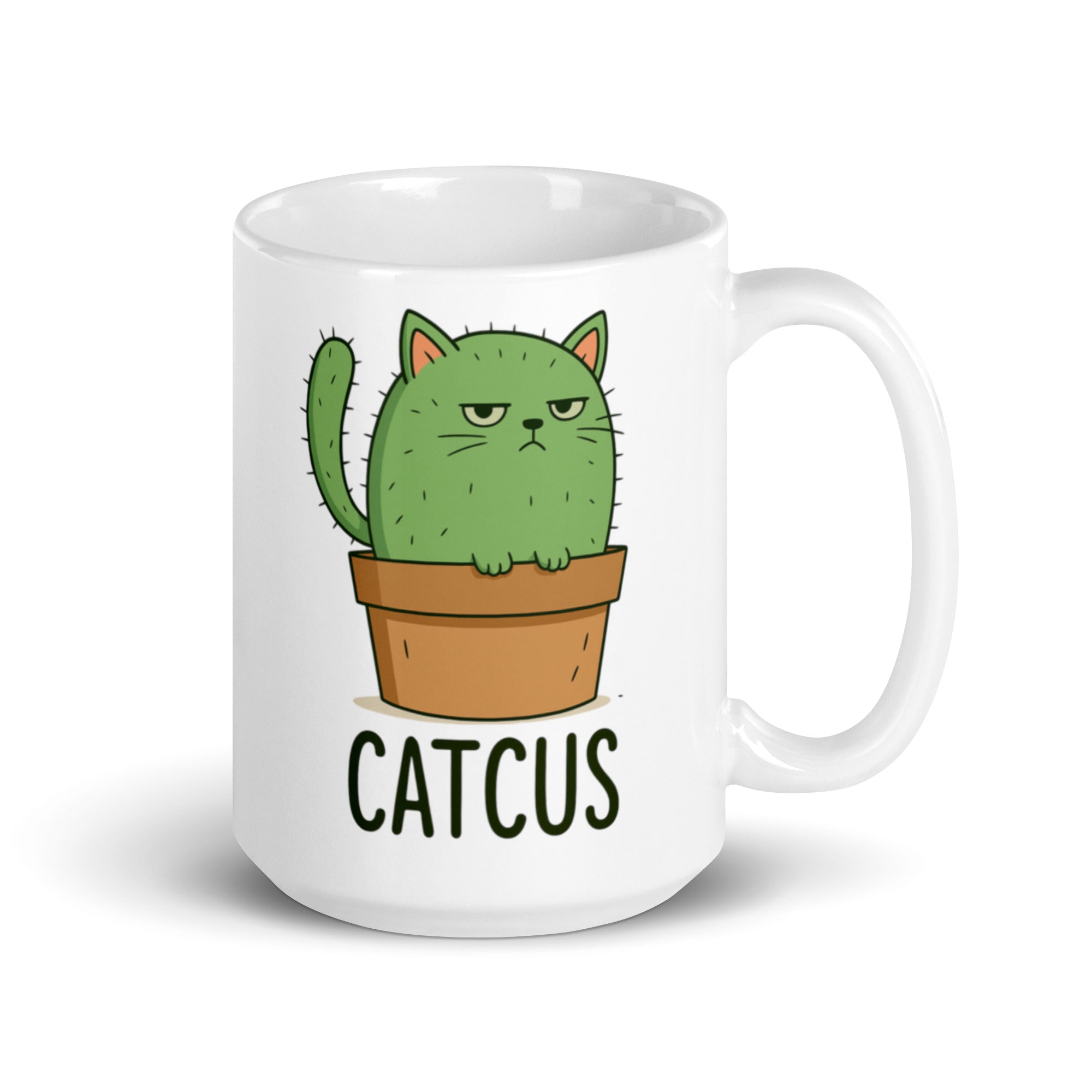 Foto di - Tazza in ceramica resistente stampata a colori adatta a microonde e lavastoviglie - Cactus-Casa-Biiply