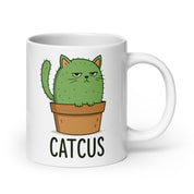 Foto di - Tazza in ceramica resistente stampata a colori adatta a microonde e lavastoviglie - Cactus-Casa-Biiply