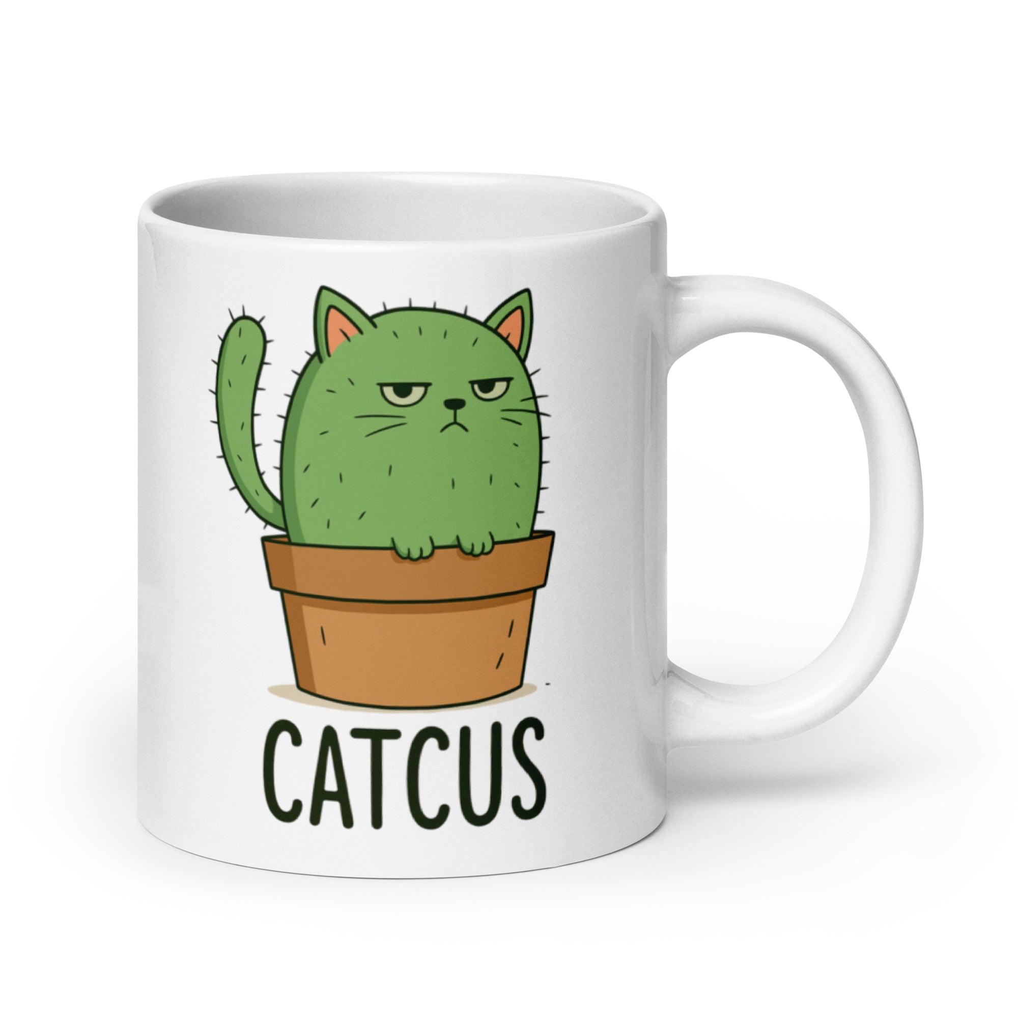 Foto di - Tazza in ceramica resistente stampata a colori adatta a microonde e lavastoviglie - Cactus-Casa-Biiply