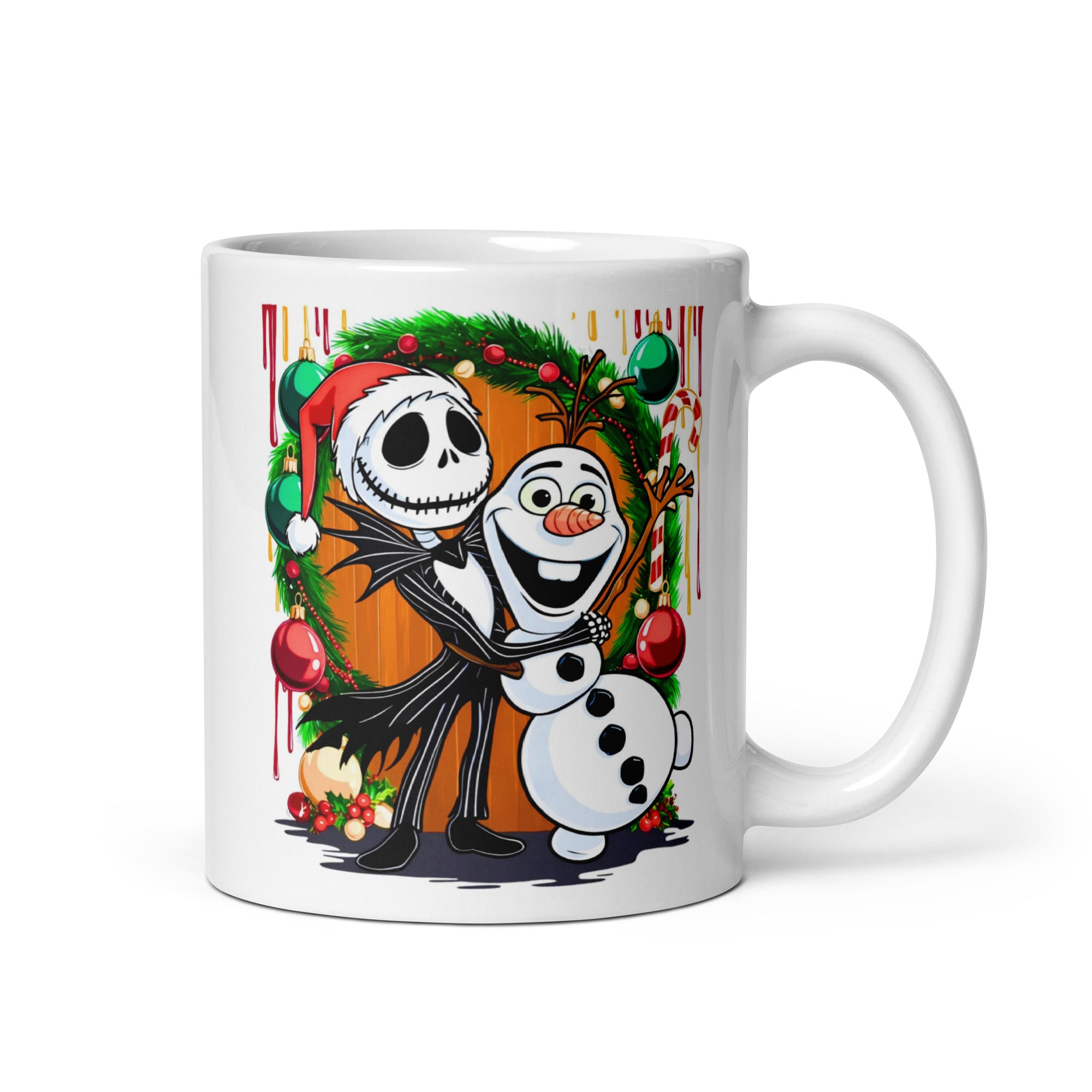 Foto di - Tazza in ceramica resistente stampata a colori adatta a microonde e lavastoviglie - Christmas friends-Casa-Biiply