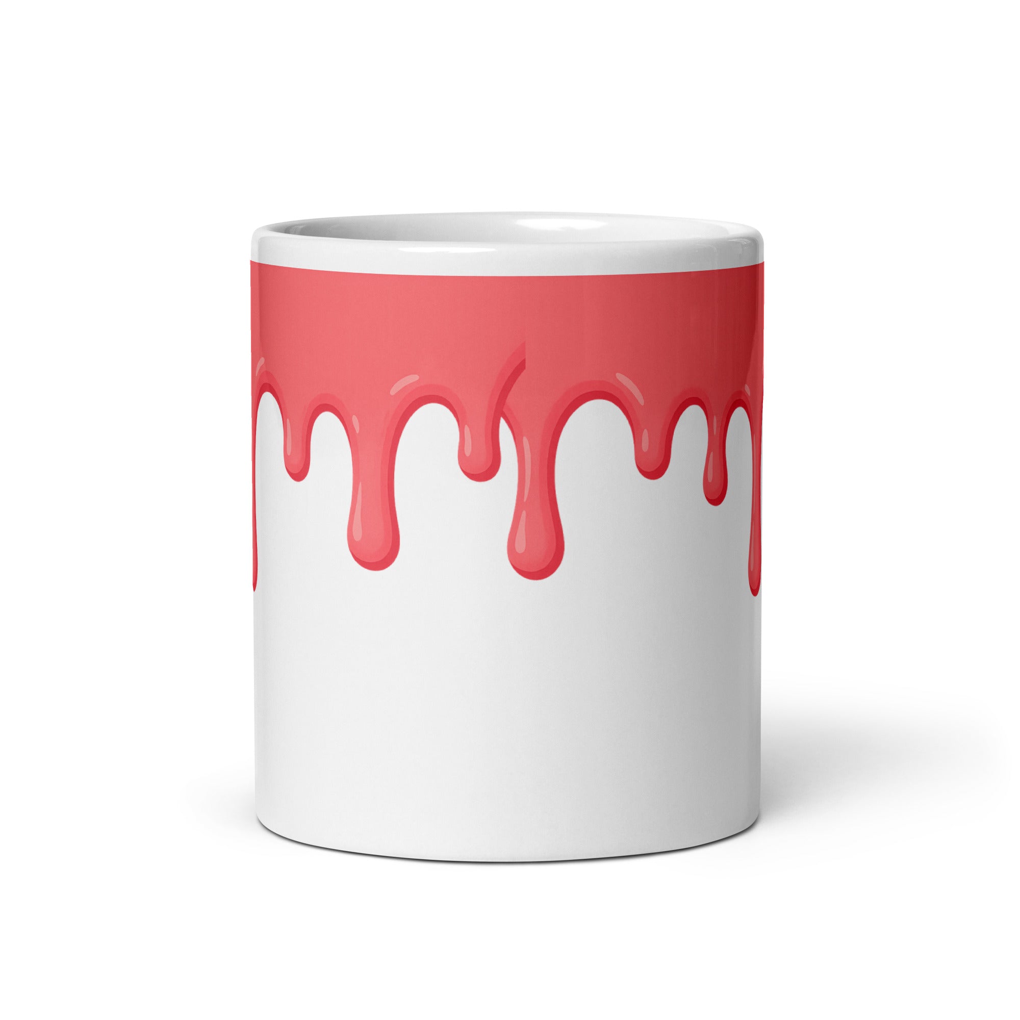 Foto di - Tazza in ceramica resistente stampata a colori adatta a microonde e lavastoviglie - Glassa Fragola-Casa-Biiply