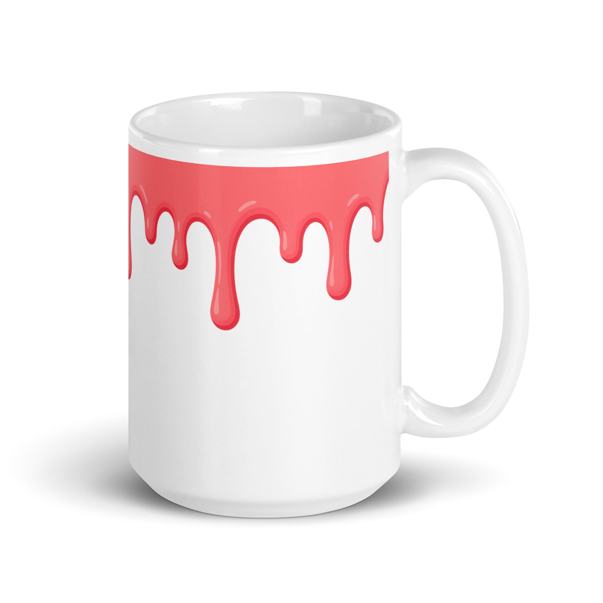 Foto di - Tazza in ceramica resistente stampata a colori adatta a microonde e lavastoviglie - Glassa Fragola-Casa-Biiply