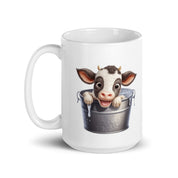 Foto di - Tazza in ceramica resistente stampata a colori adatta a microonde e lavastoviglie - Happy Muuu-nday-Casa-Biiply