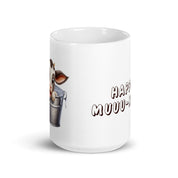 Foto di - Tazza in ceramica resistente stampata a colori adatta a microonde e lavastoviglie - Happy Muuu-nday-Casa-Biiply