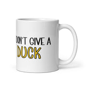 Foto di - Tazza in ceramica resistente stampata a colori adatta a microonde e lavastoviglie - I Dont' give a duck-Casa-Biiply