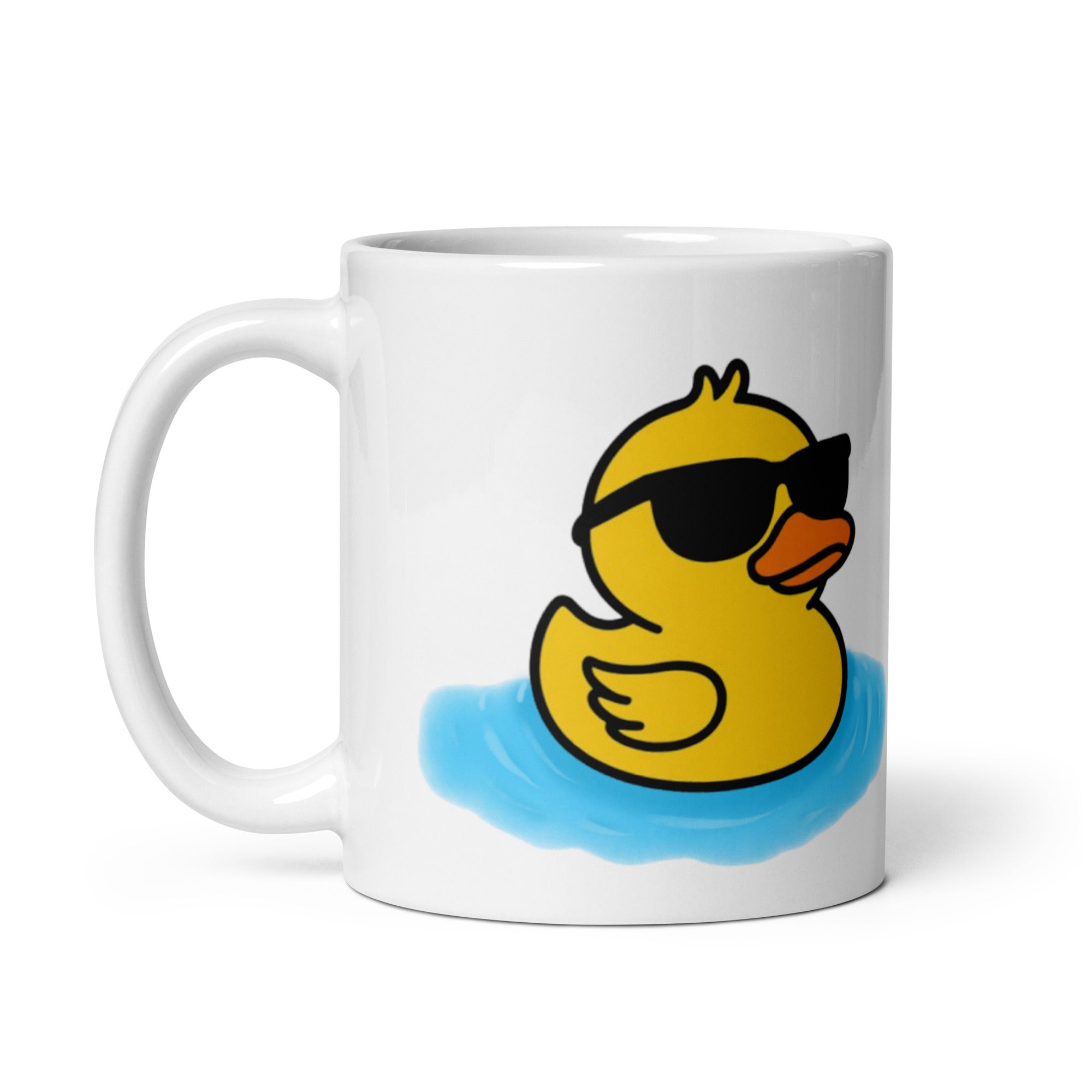 Foto di - Tazza in ceramica resistente stampata a colori adatta a microonde e lavastoviglie - I Dont' give a duck-Casa-Biiply