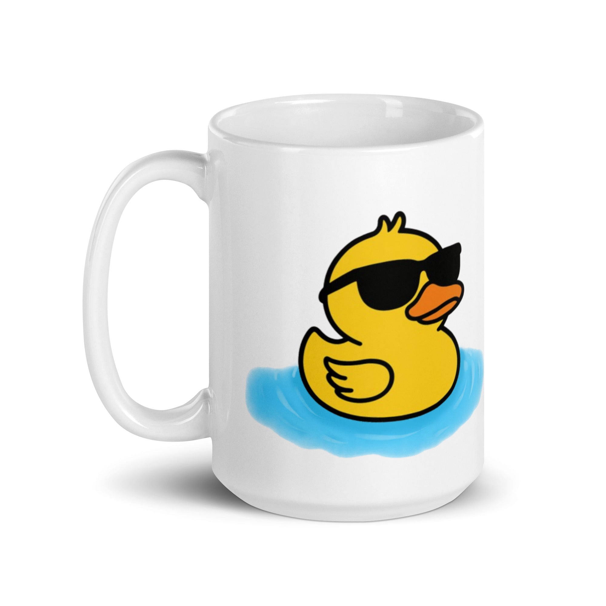 Foto di - Tazza in ceramica resistente stampata a colori adatta a microonde e lavastoviglie - I Dont' give a duck-Casa-Biiply