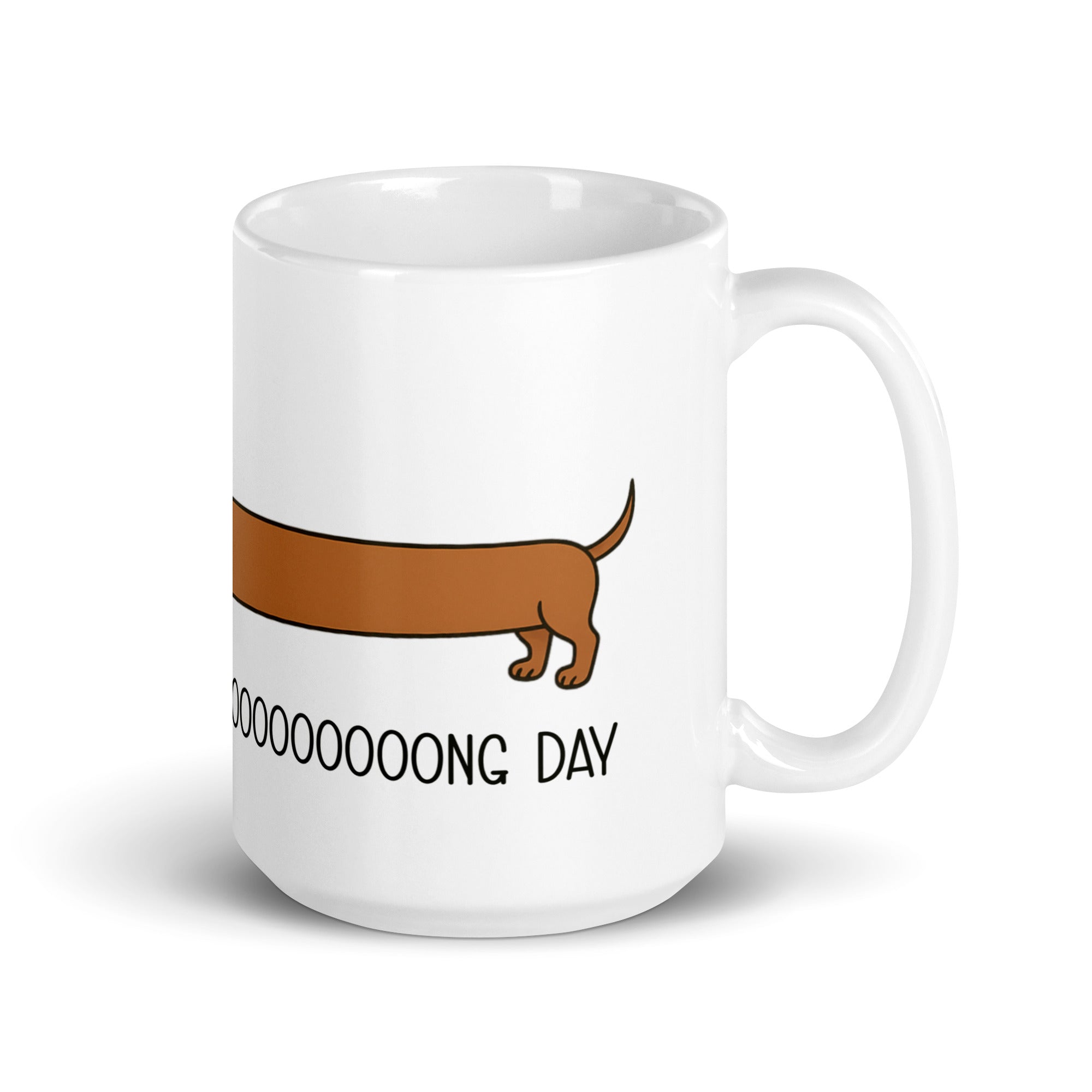 Foto di - Tazza in ceramica resistente stampata a colori adatta a microonde e lavastoviglie - It's gonna be a looooooong day-Casa-Biiply