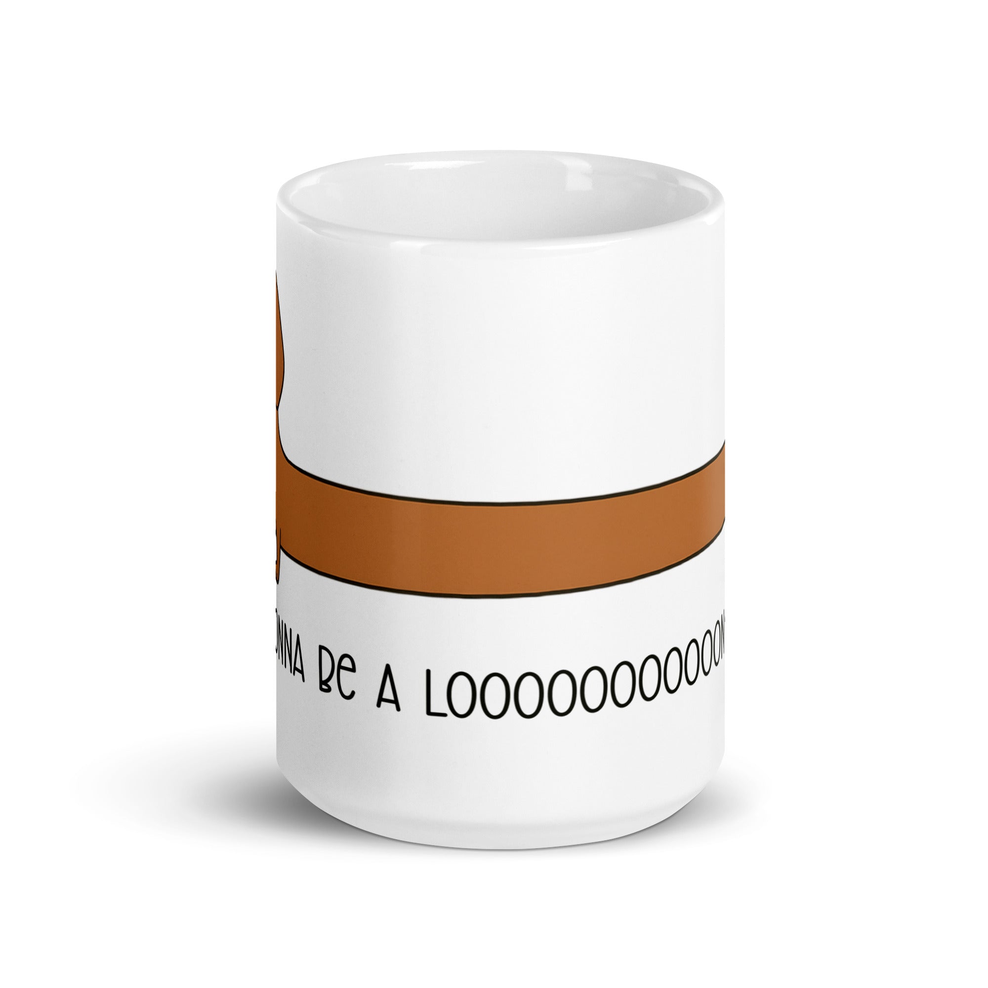 Foto di - Tazza in ceramica resistente stampata a colori adatta a microonde e lavastoviglie - It's gonna be a looooooong day-Casa-Biiply