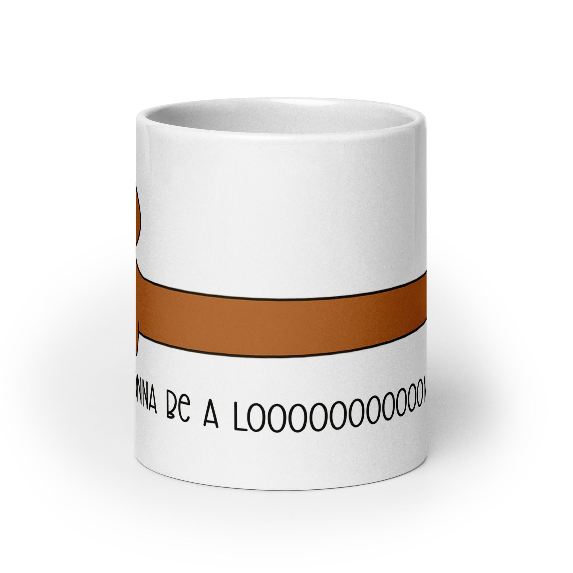 Foto di - Tazza in ceramica resistente stampata a colori adatta a microonde e lavastoviglie - It's gonna be a looooooong day-Casa-Biiply