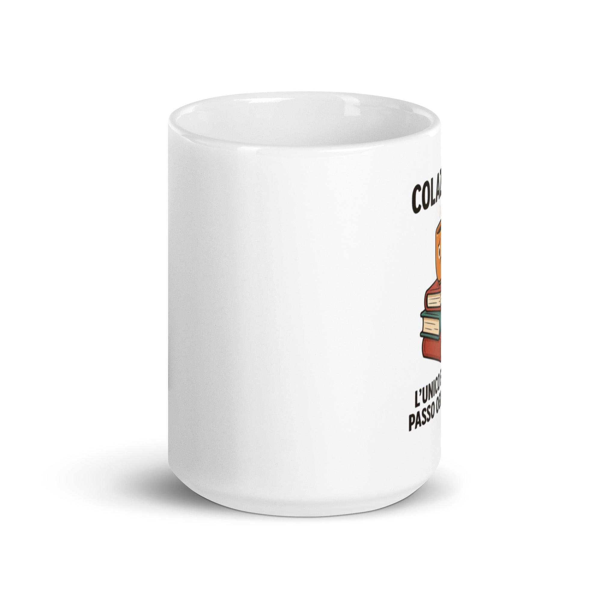 Foto di - Tazza in ceramica resistente stampata a colori adatta a microonde e lavastoviglie - L'unico Esame Che Passo Ogni Giorno-Casa-Biiply