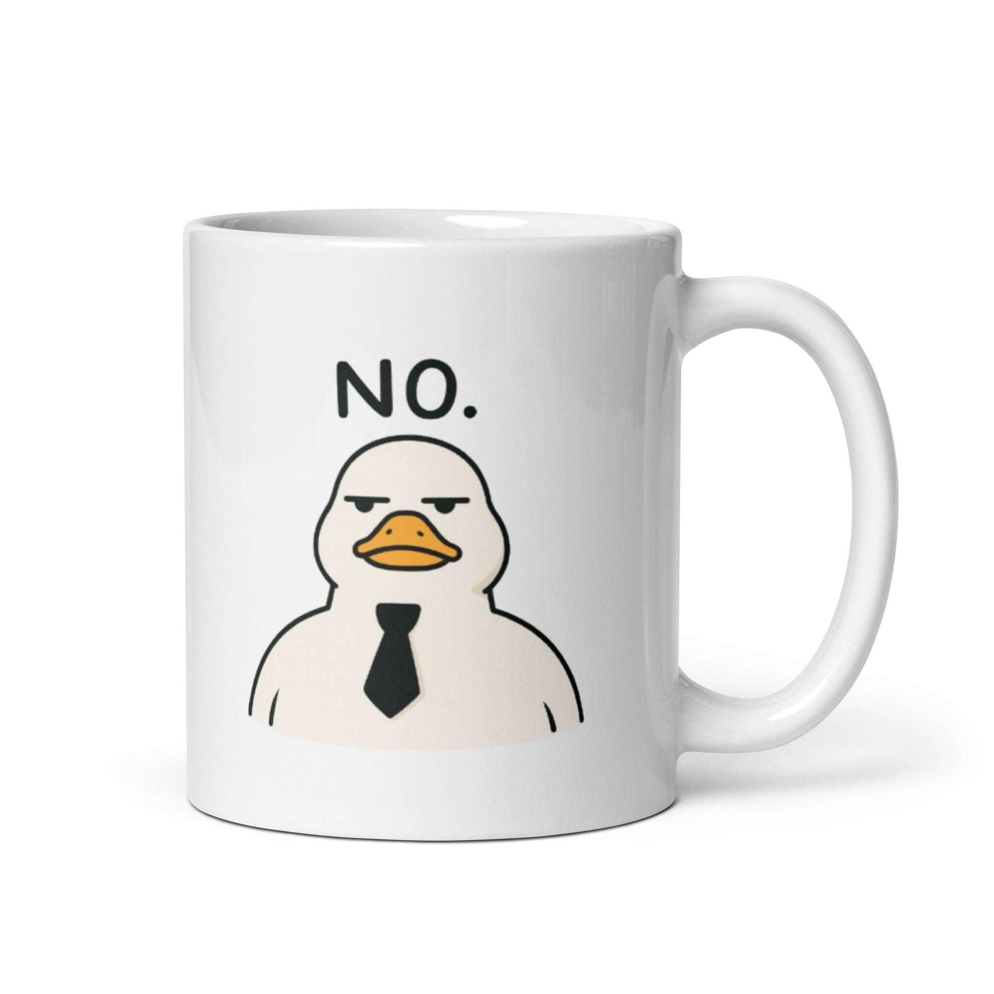 Foto di - Tazza in ceramica resistente stampata a colori adatta a microonde e lavastoviglie - Oca ahahahah Oca No-Casa-Biiply