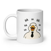 Foto di - Tazza in ceramica resistente stampata a colori adatta a microonde e lavastoviglie - Oca ahahahah Oca No-Casa-Biiply