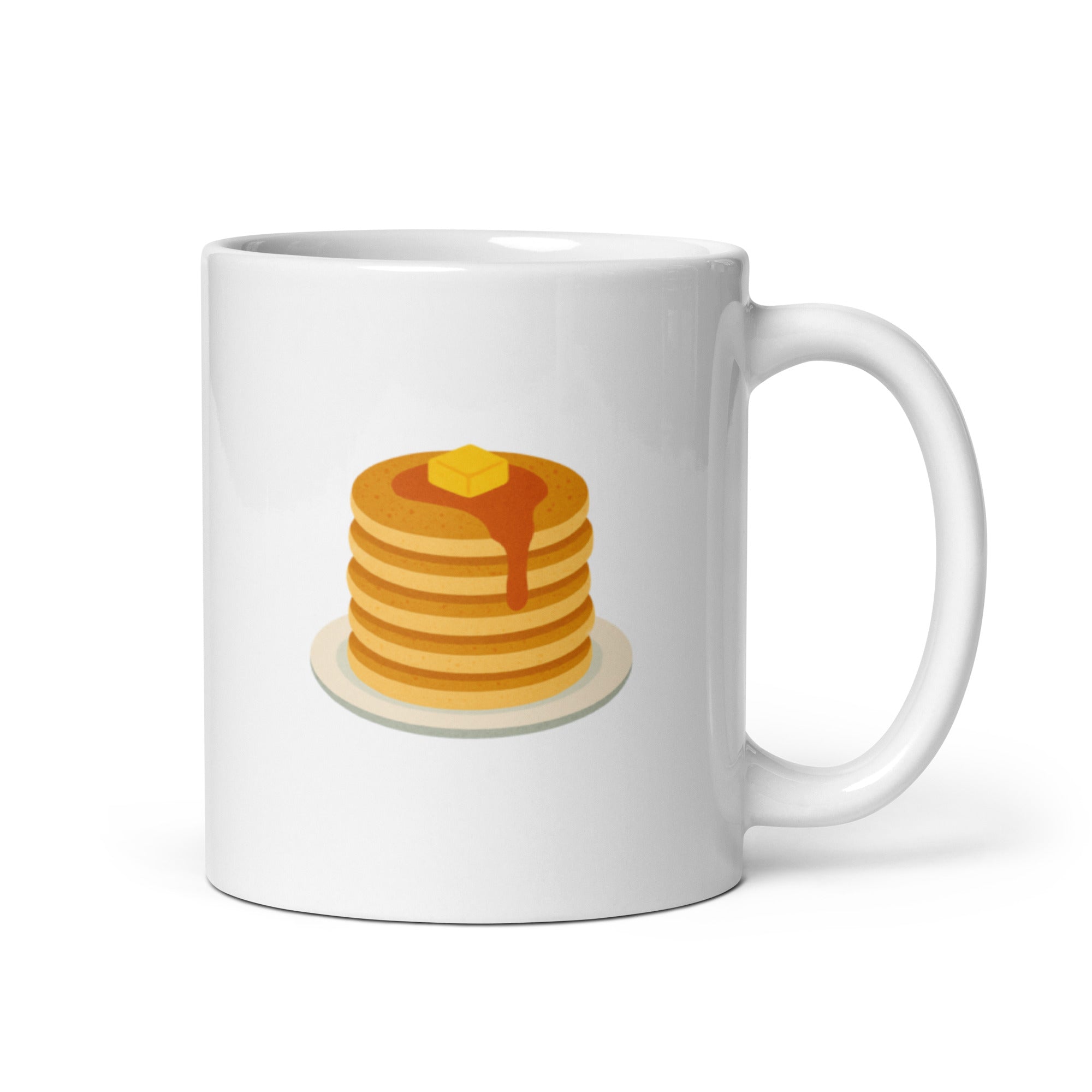 Foto di - Tazza in ceramica resistente stampata a colori adatta a microonde e lavastoviglie - Pancake-Casa-Biiply